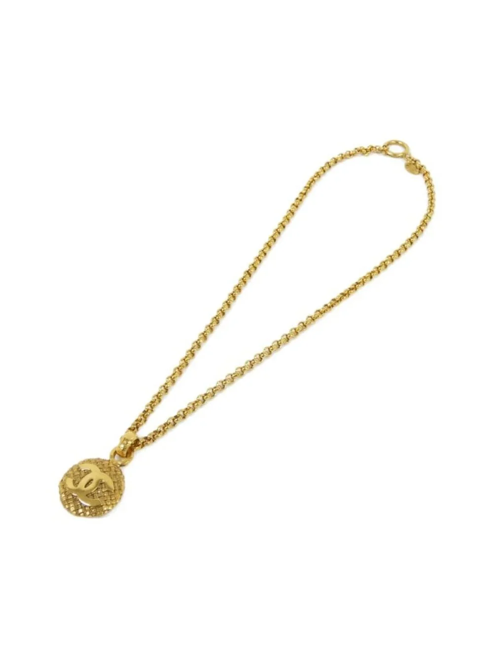 Chanel Vintage Necklace Gold - Picture 2 of 4
